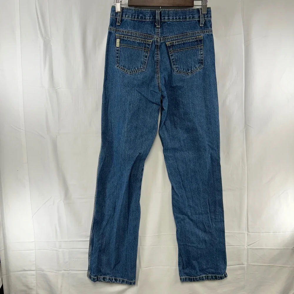 Cinch Jeans Boys Size 16R Blue Medium Wash Straight Leg Western Denim 27x31